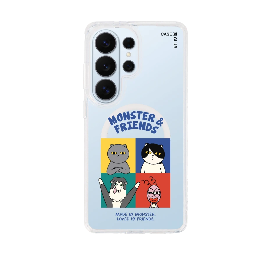 monster & friends meet the friends