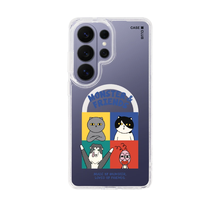 monster & friends meet the friends