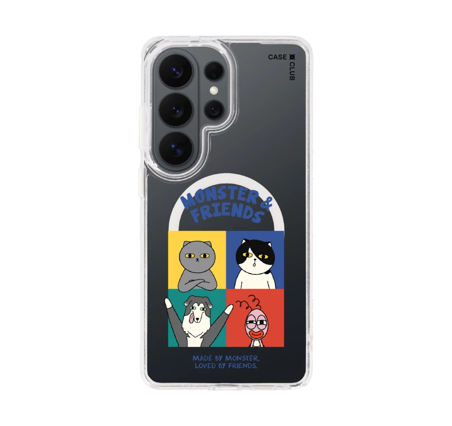 monster & friends meet the friends