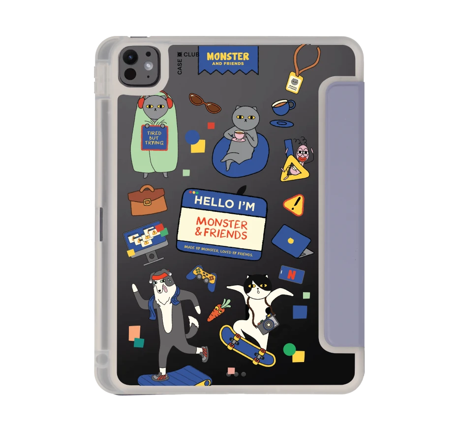 monster & friends สติ๊กเกอร์