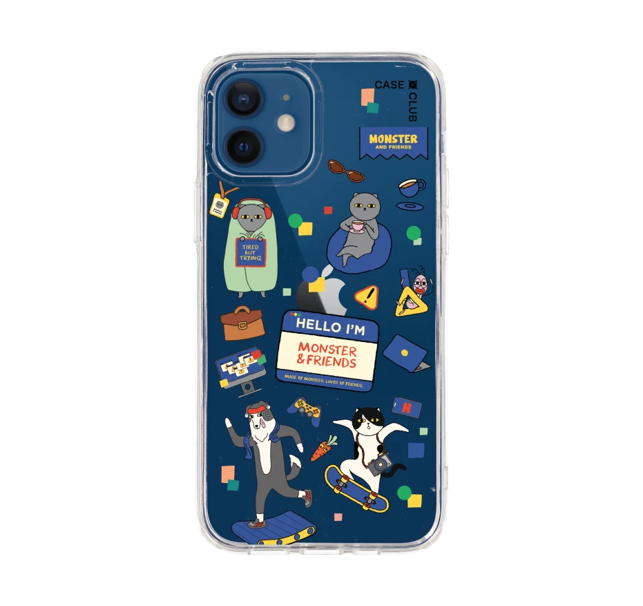 monster & friends happy mess