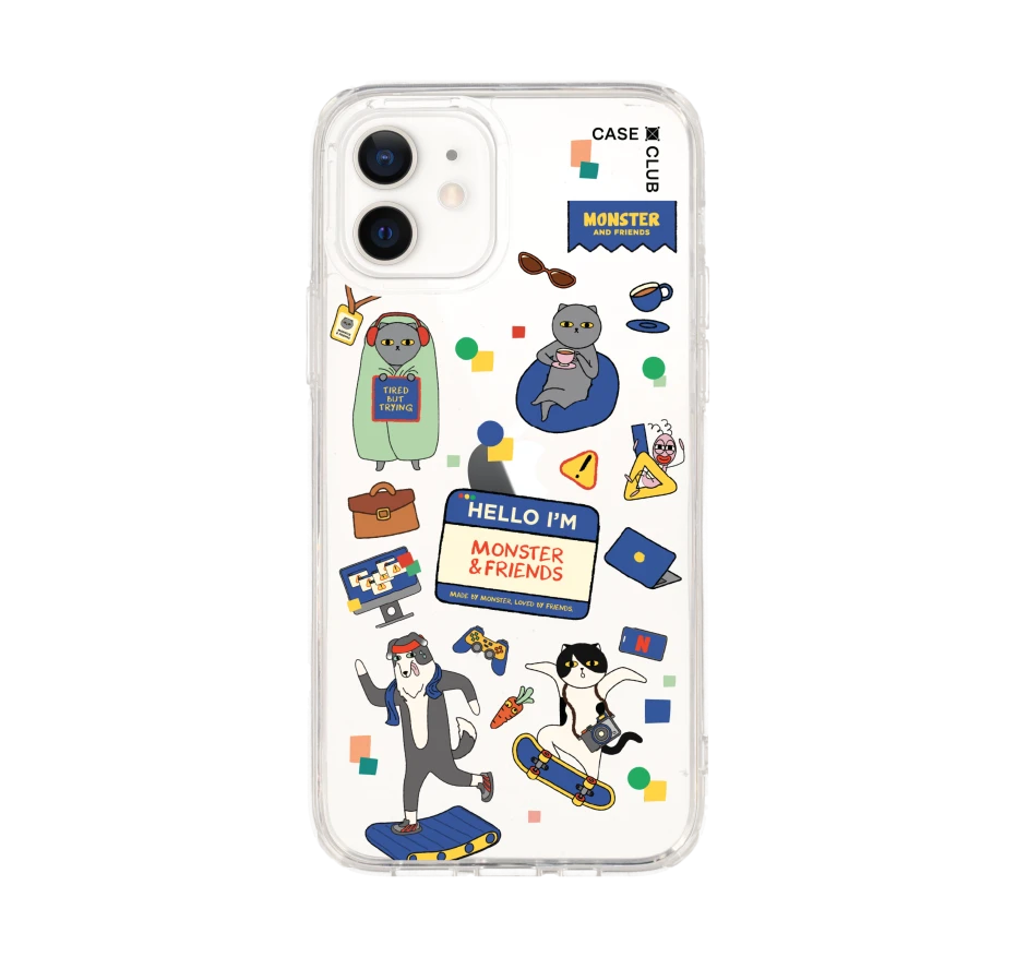 monster & friends happy mess