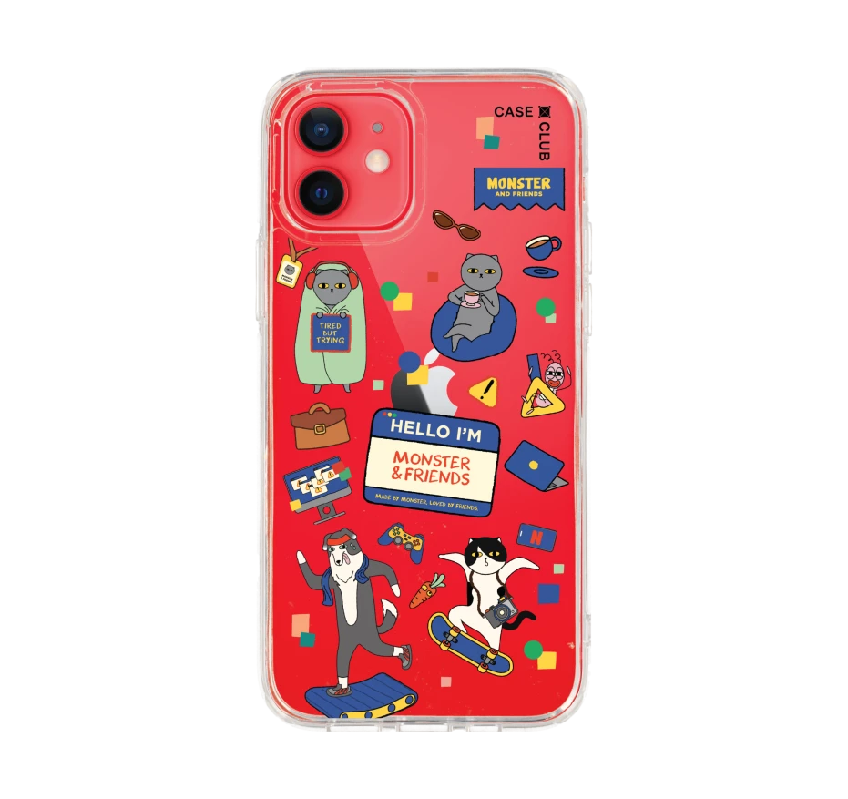 monster & friends happy mess