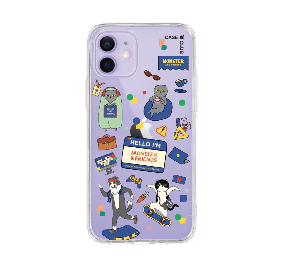 monster & friends happy mess