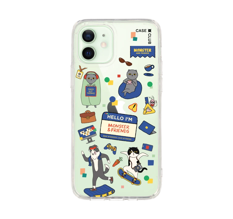 monster & friends happy mess
