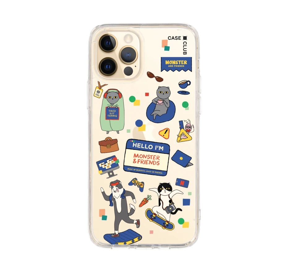monster & friends happy mess