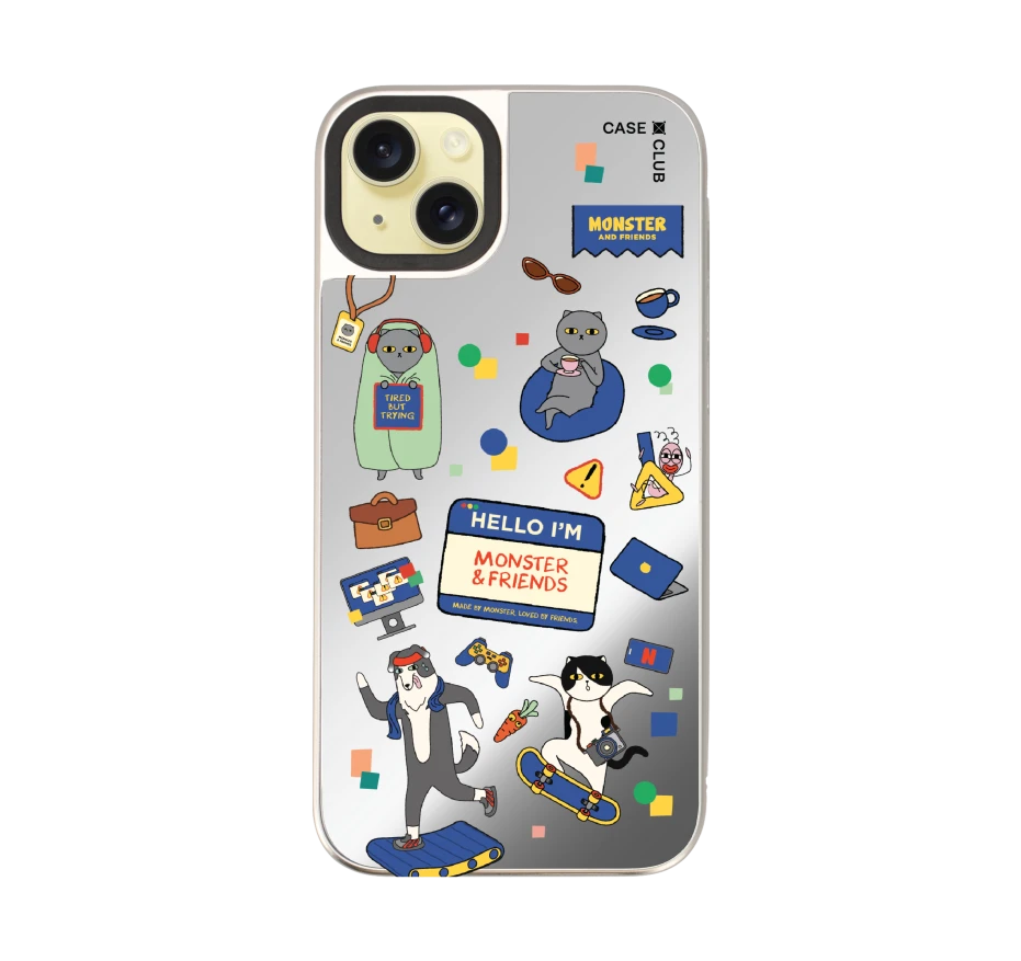 monster & friends happy mess
