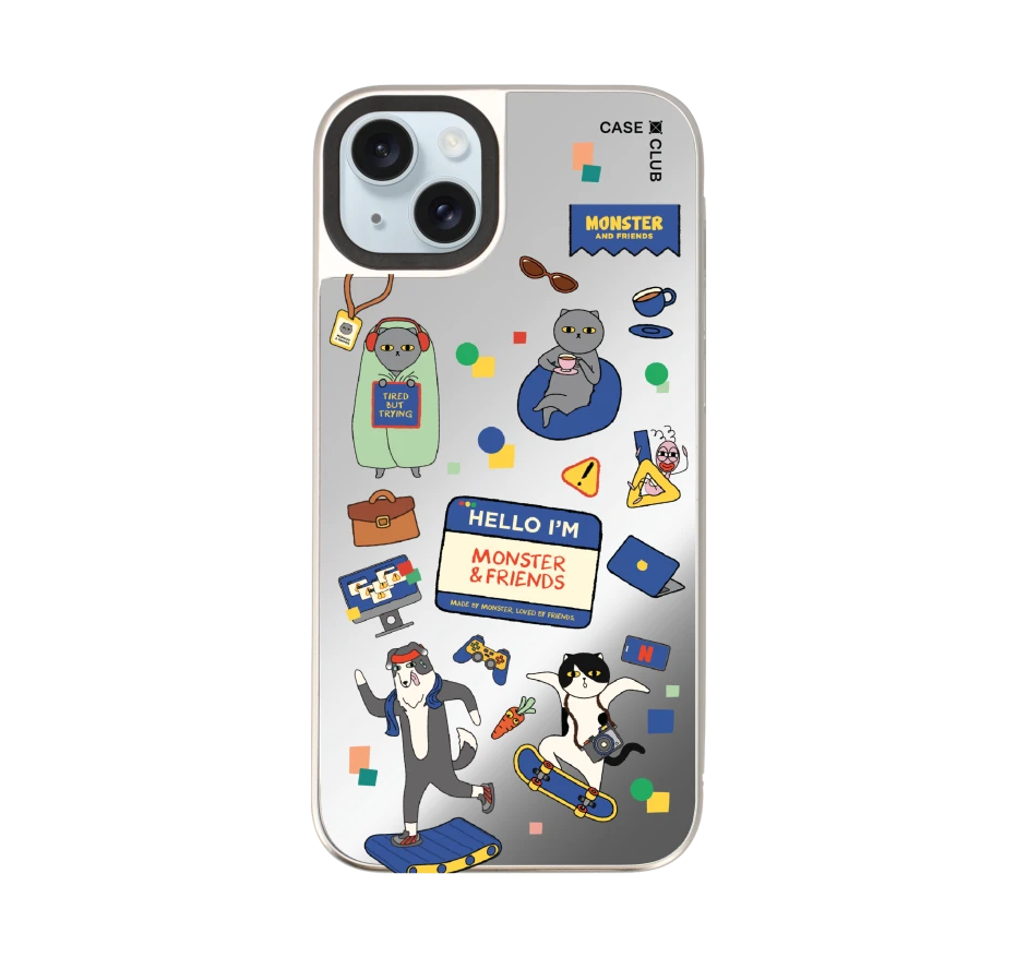 monster & friends happy mess