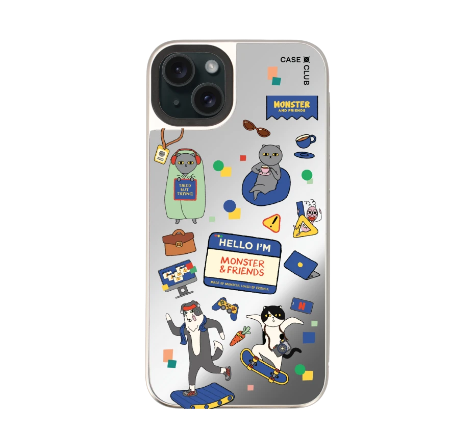 monster & friends happy mess