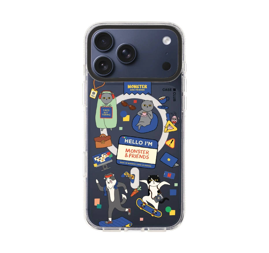 monster & friends happy mess