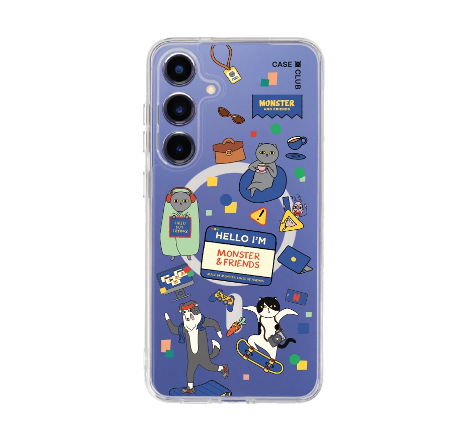 monster & friends happy mess