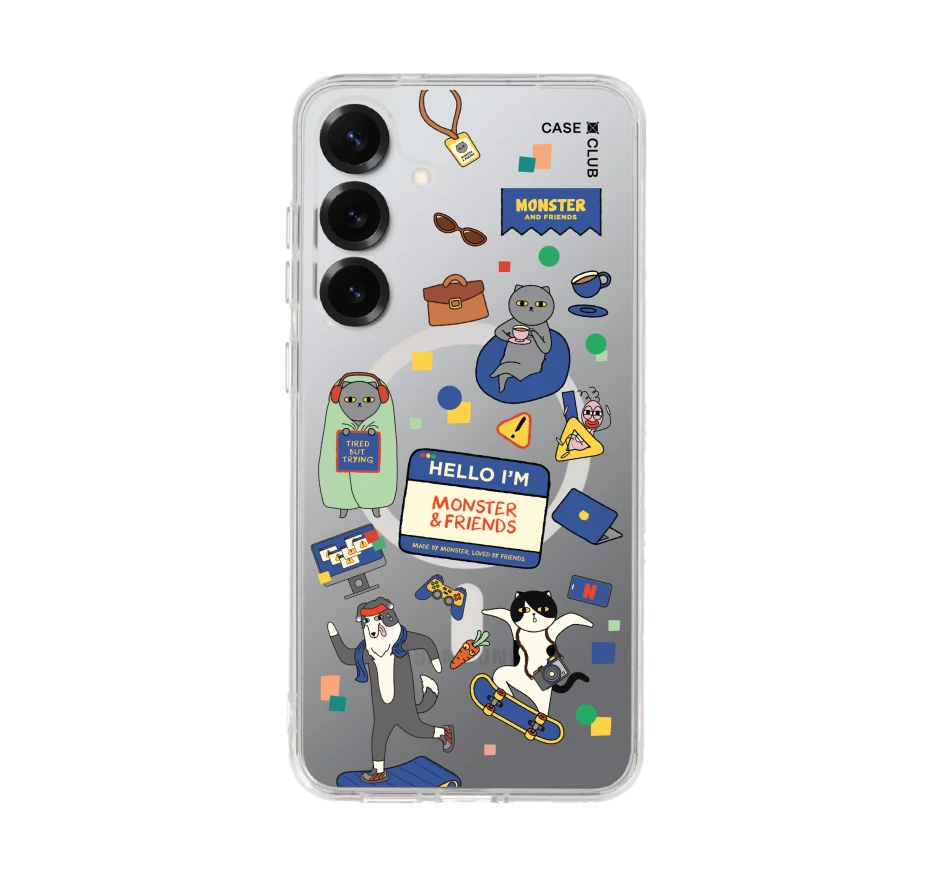 monster & friends happy mess