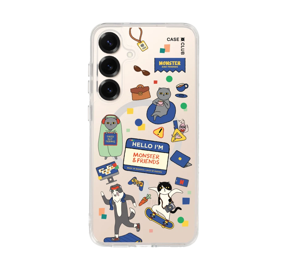 monster & friends happy mess