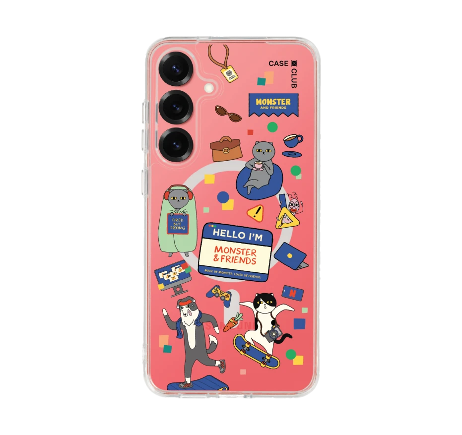 monster & friends happy mess