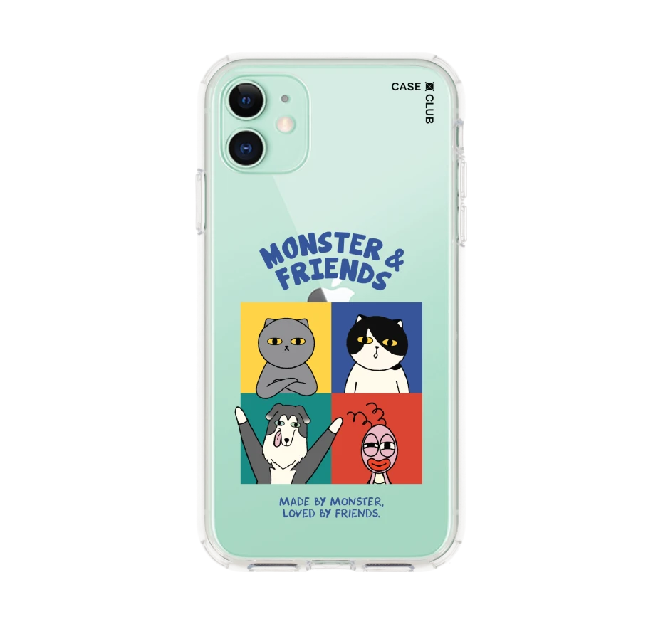 monster & friends meet the friends