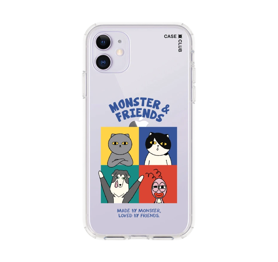 monster & friends meet the friends
