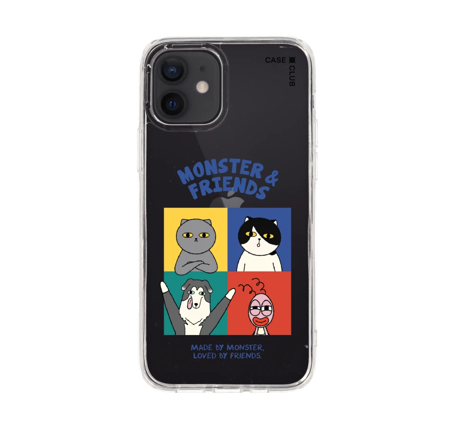 monster & friends meet the friends