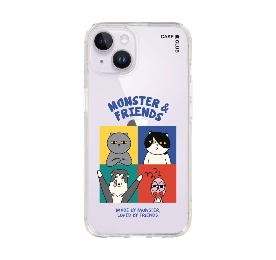 monster & friends meet the friends