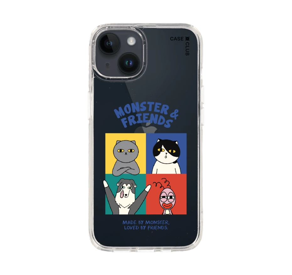 monster & friends meet the friends