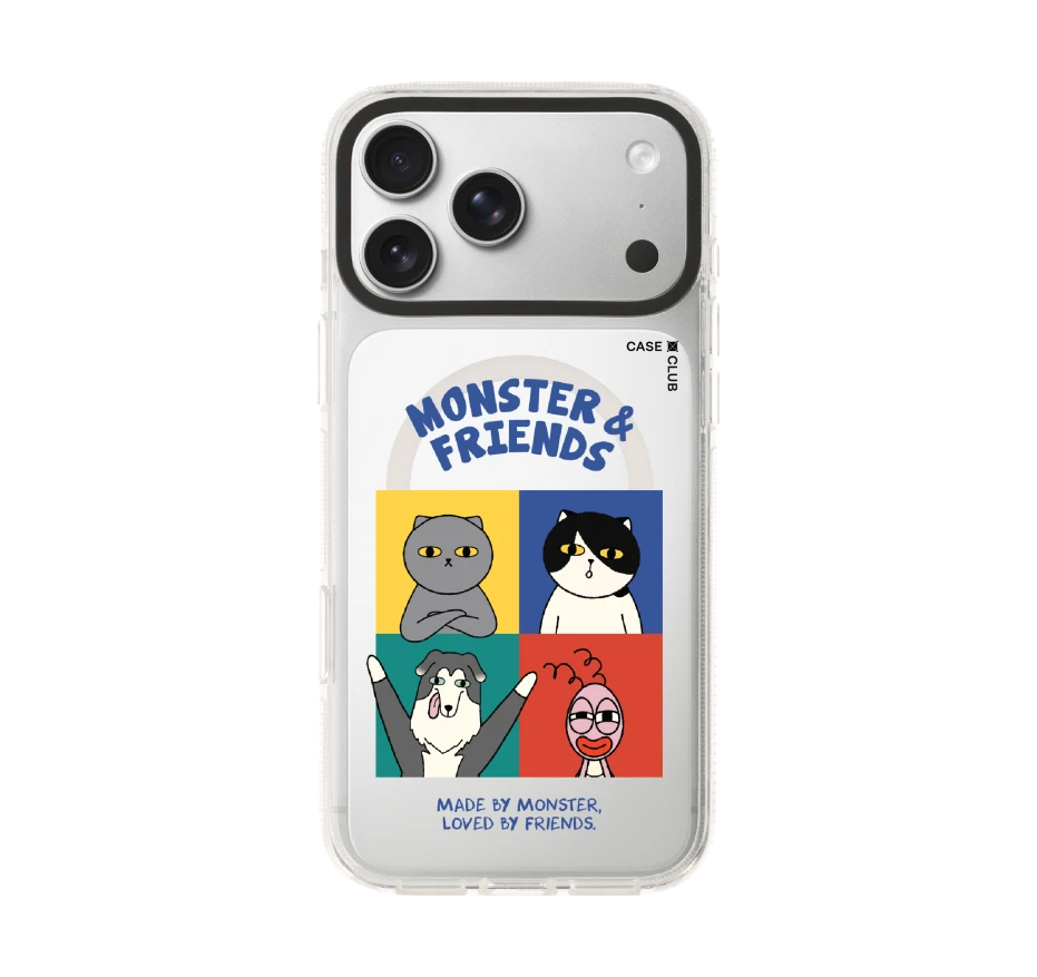 monster & friends meet the friends