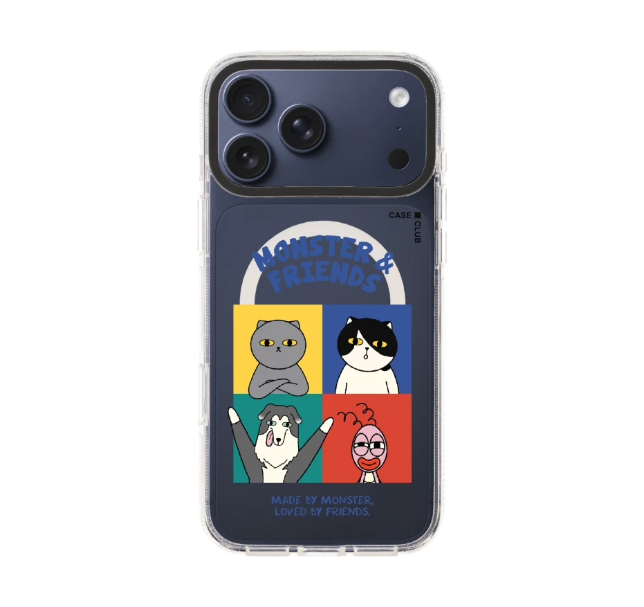 monster & friends meet the friends