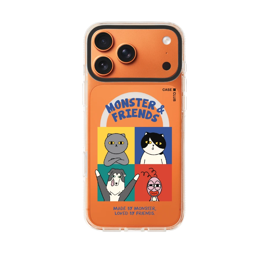 monster & friends meet the friends