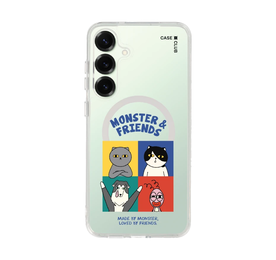 monster & friends meet the friends