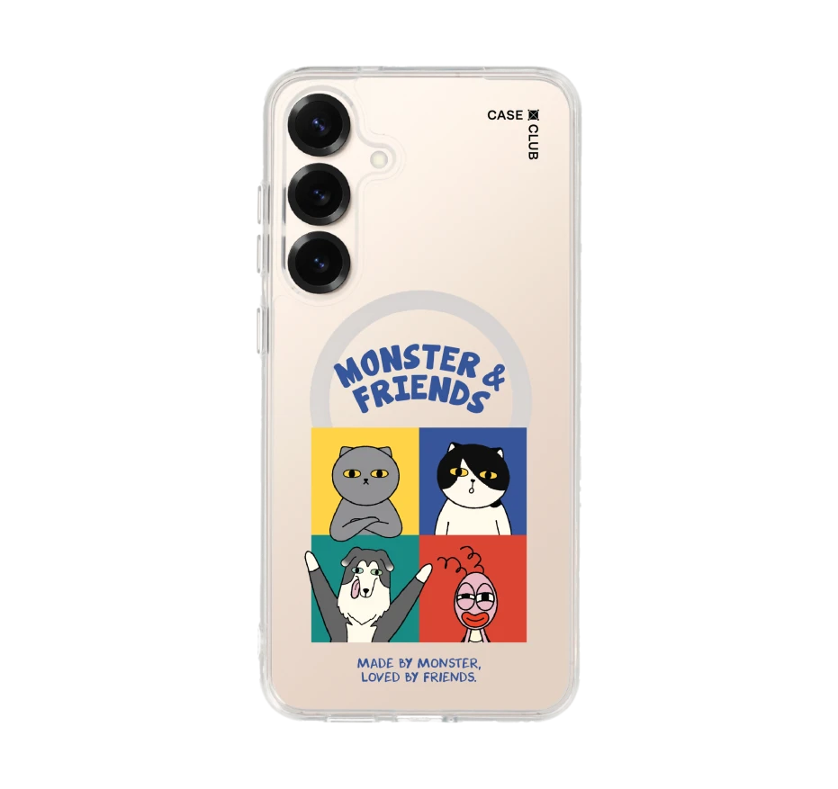 monster & friends meet the friends