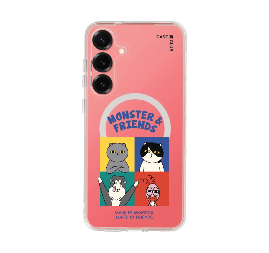 monster & friends meet the friends