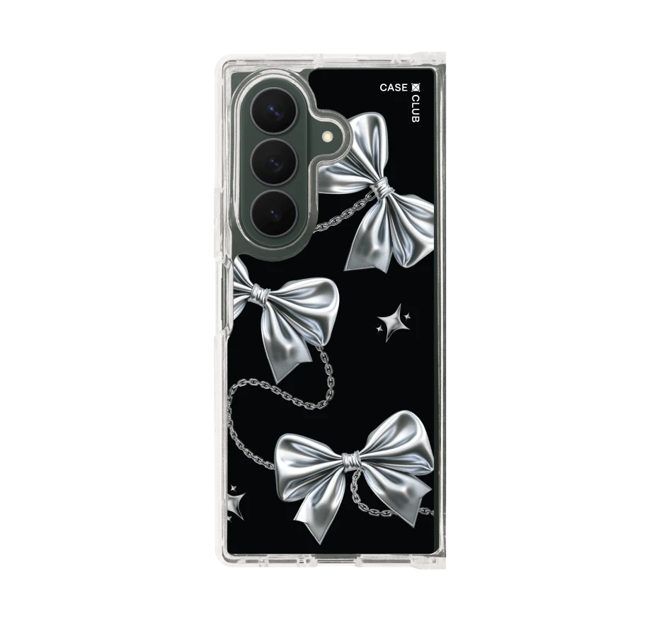 metallic ribbon