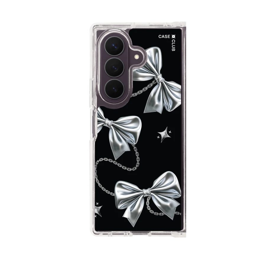 metallic ribbon