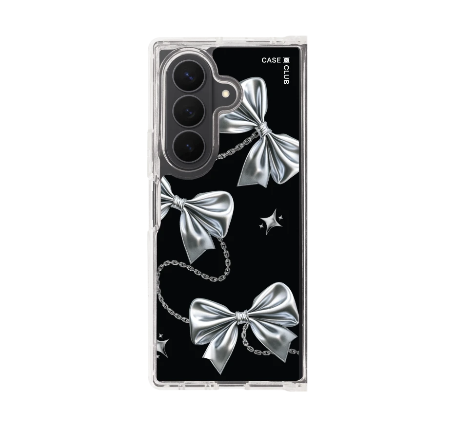 metallic ribbon