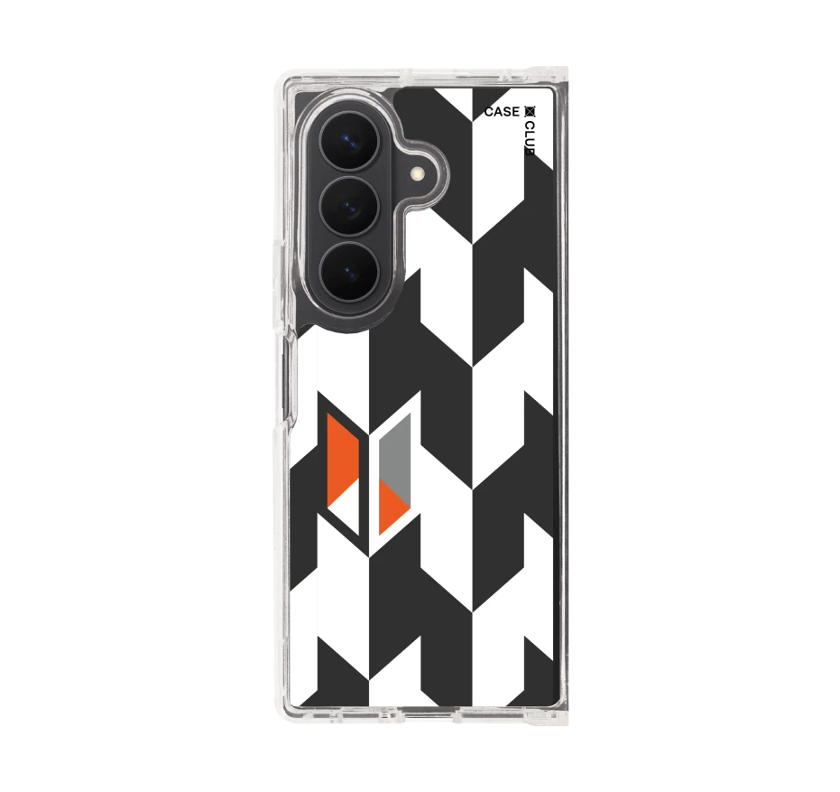 vertical houndstooth
