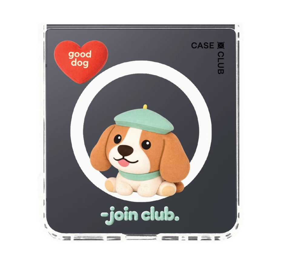join the club heartful beagle