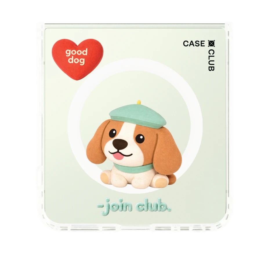 join the club heartful beagle