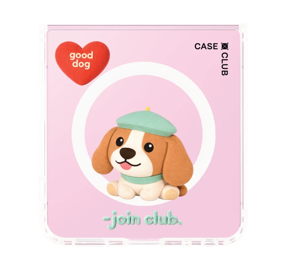 join the club heartful beagle