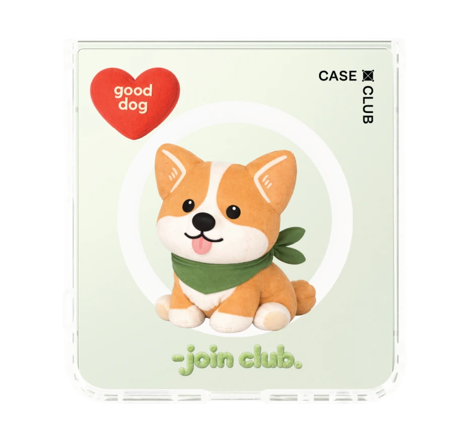 join the club heartful corgi