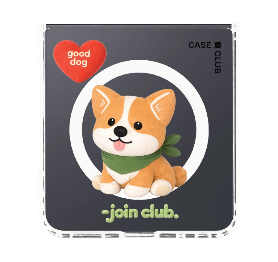 join the club heartful corgi