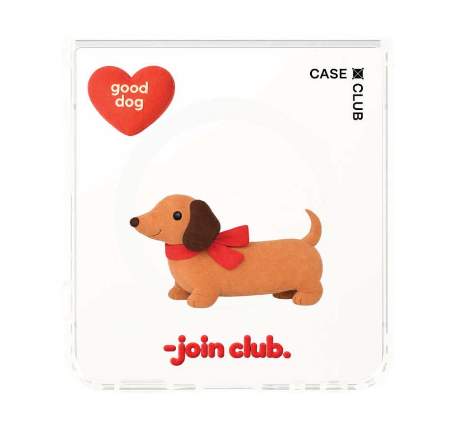 join the club heartful dachshund