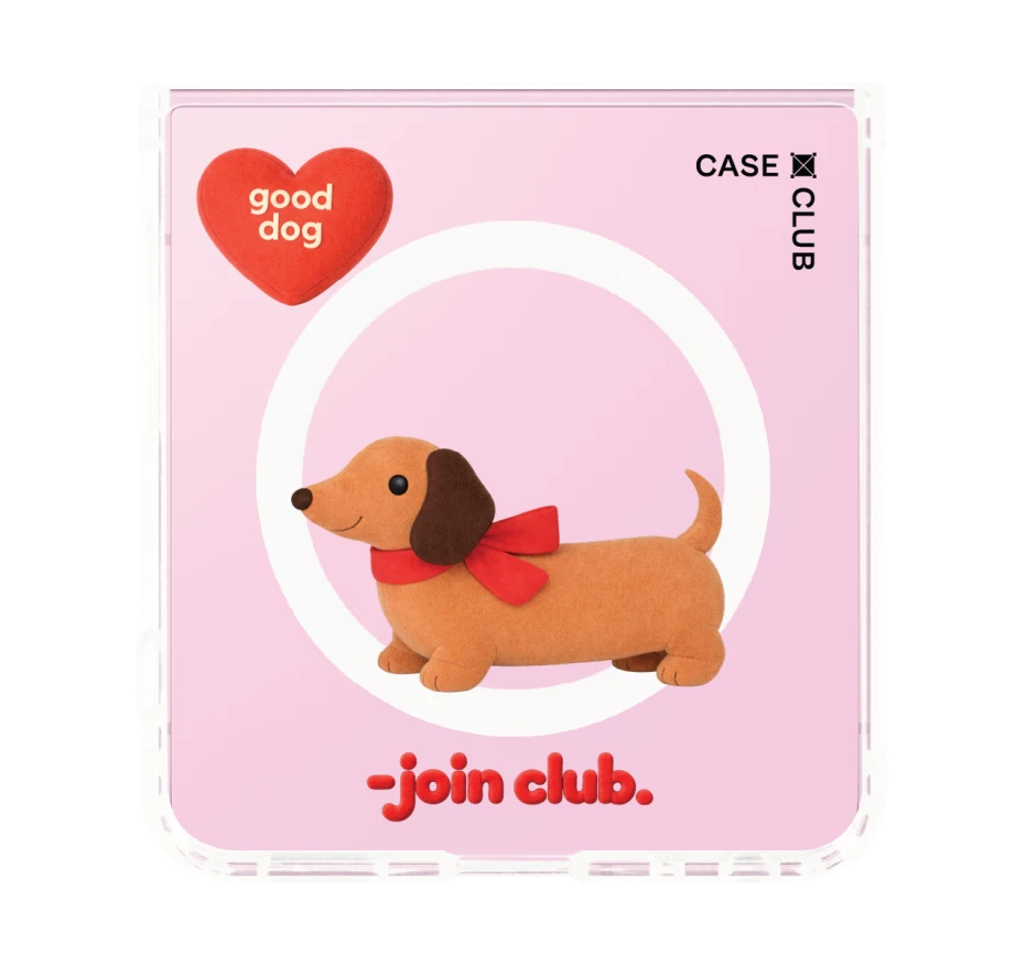 join the club heartful dachshund