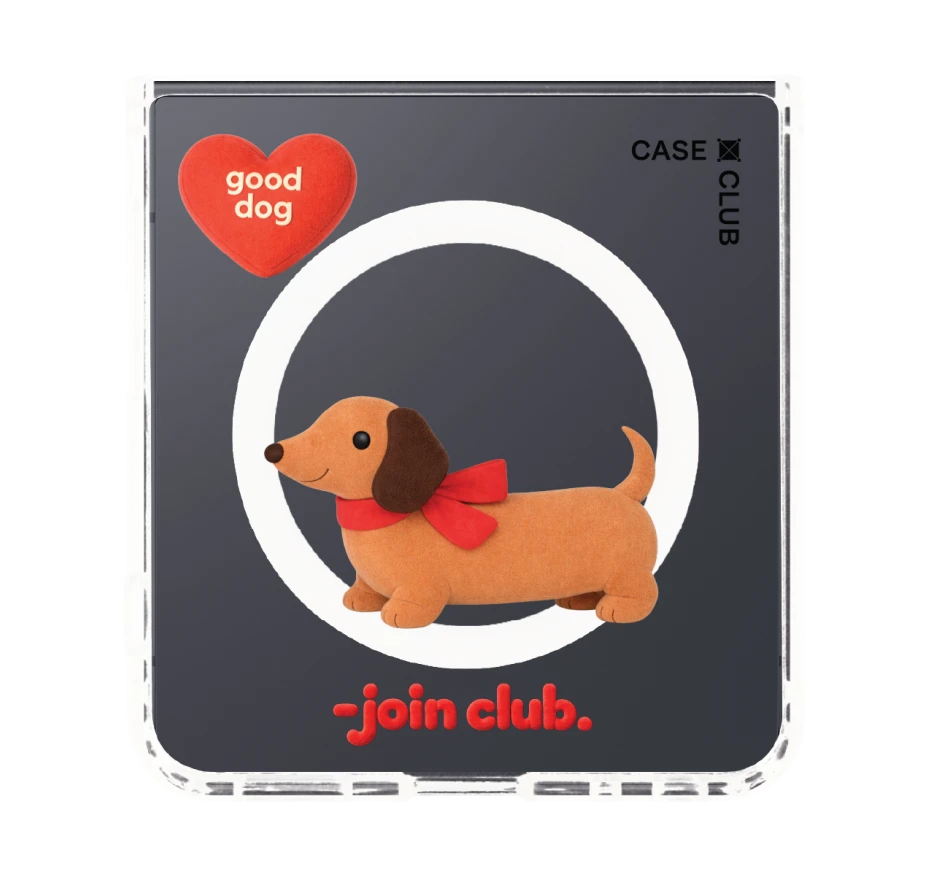join the club heartful dachshund