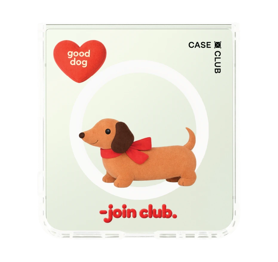 join the club heartful dachshund