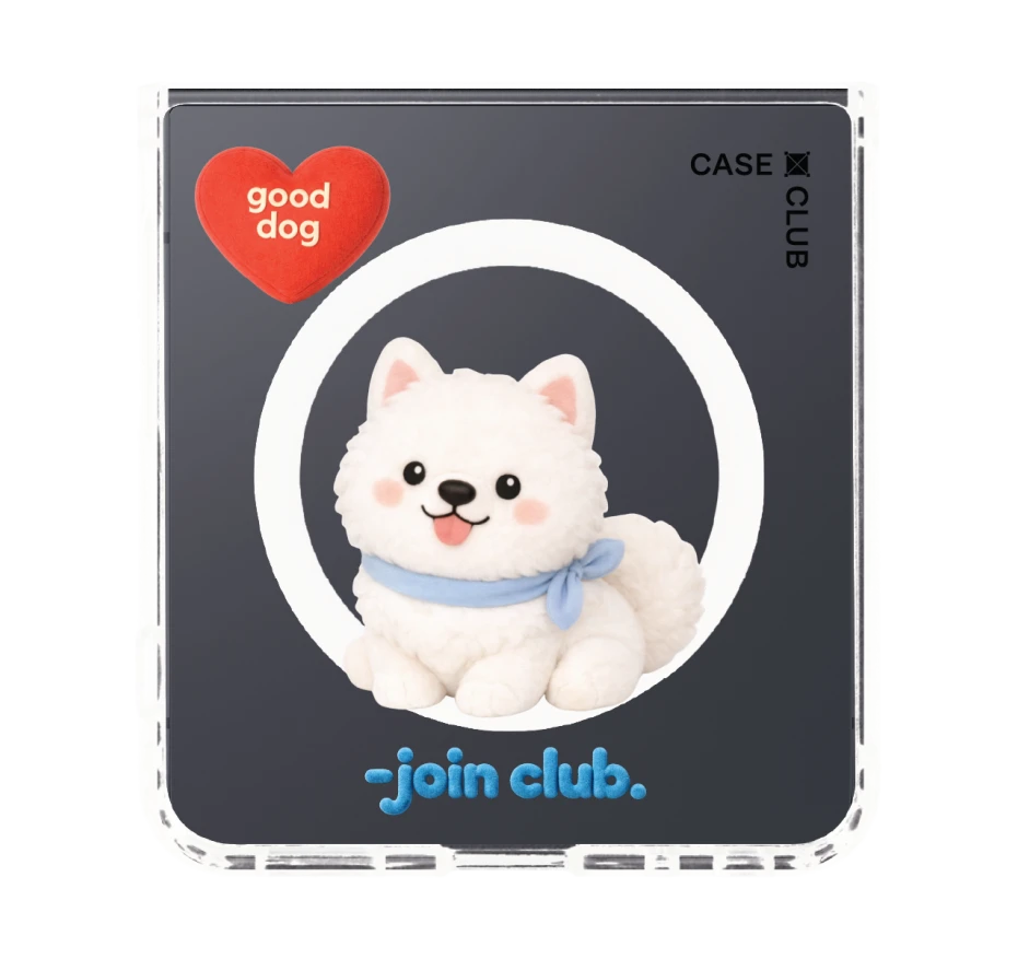 join the club heartful samoyed