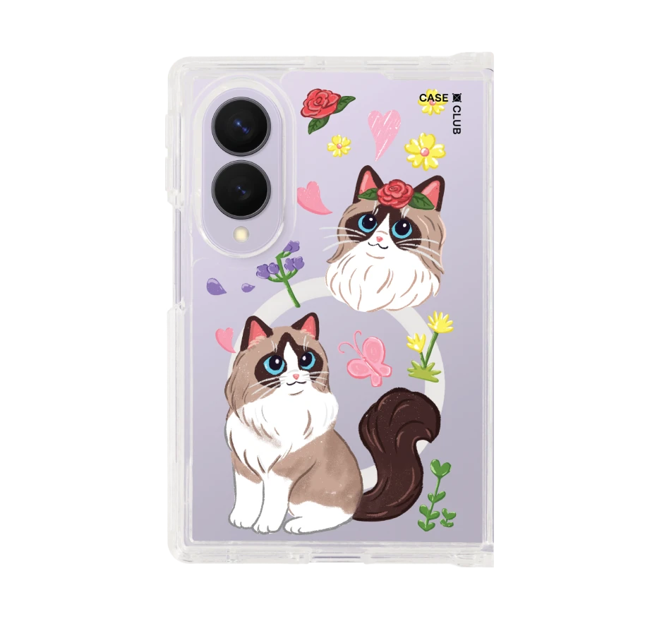 flower ragdoll cat