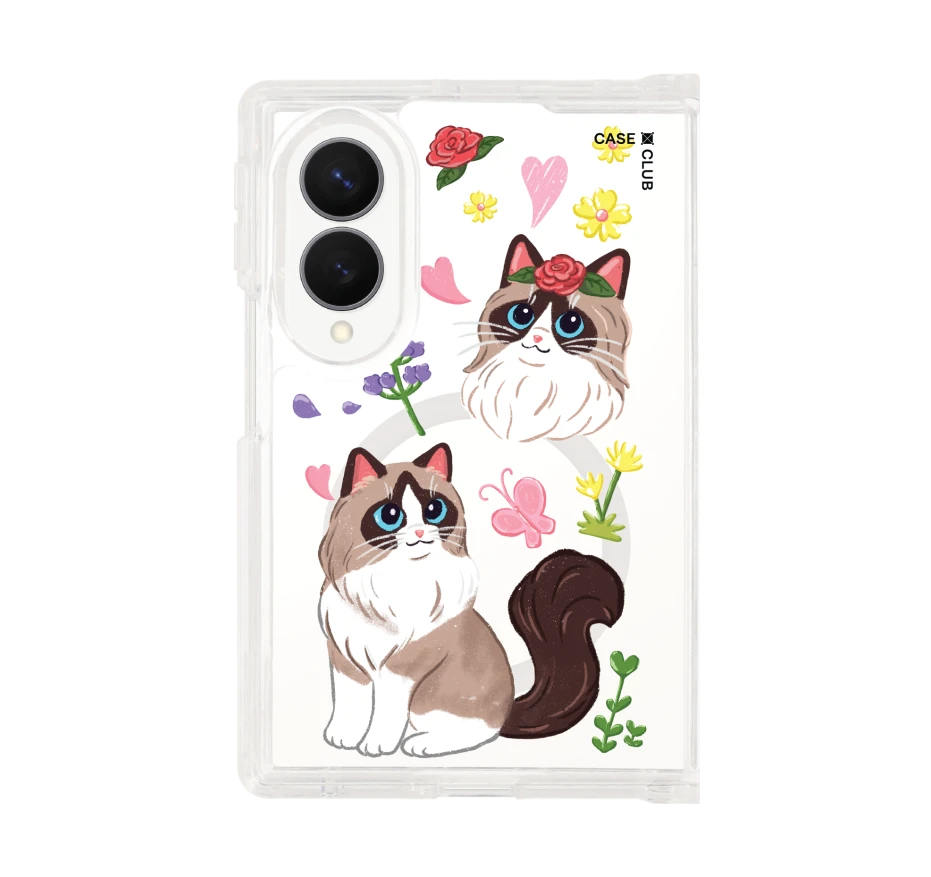 flower ragdoll cat