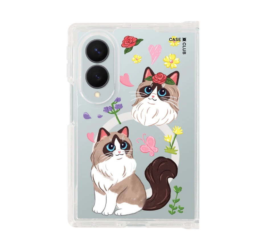 flower ragdoll cat