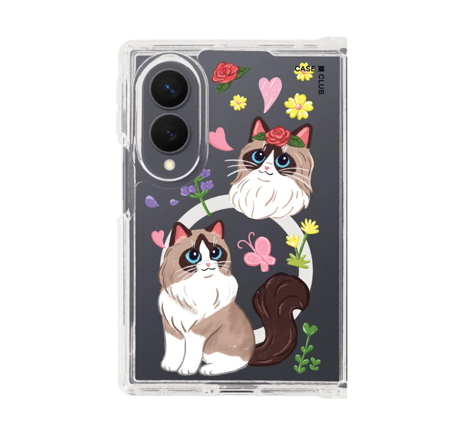 flower ragdoll cat