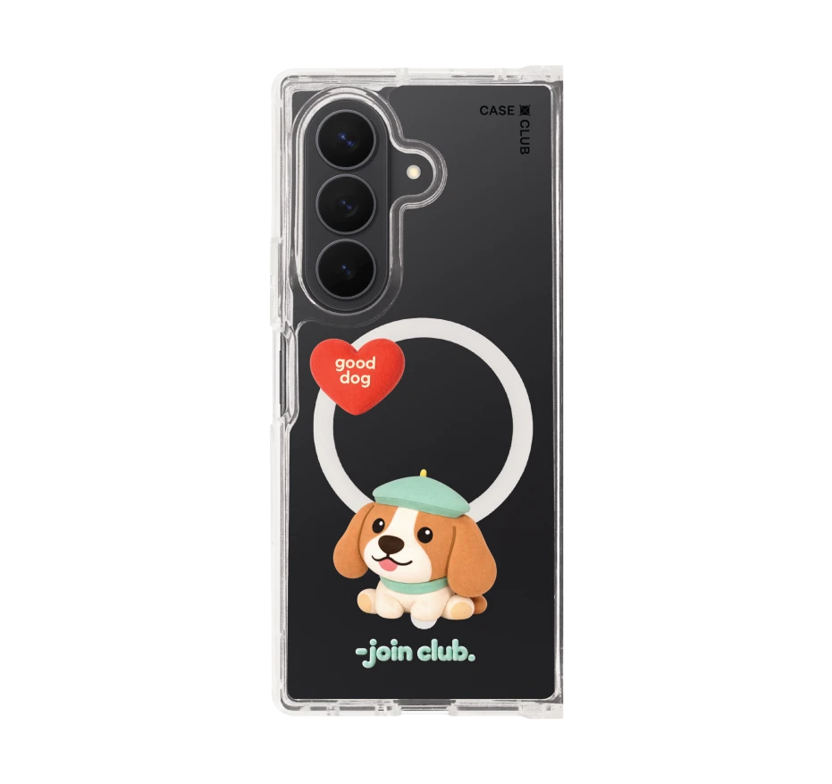 join the club heartful beagle