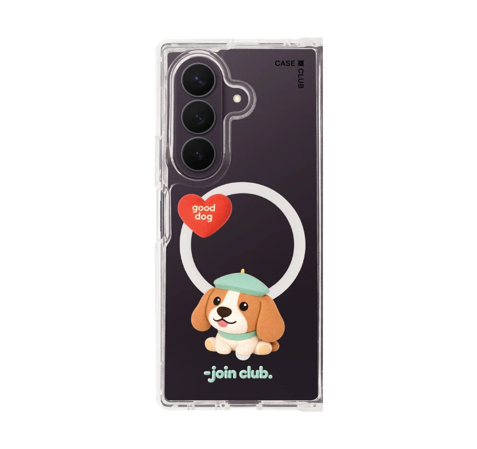 join the club heartful beagle