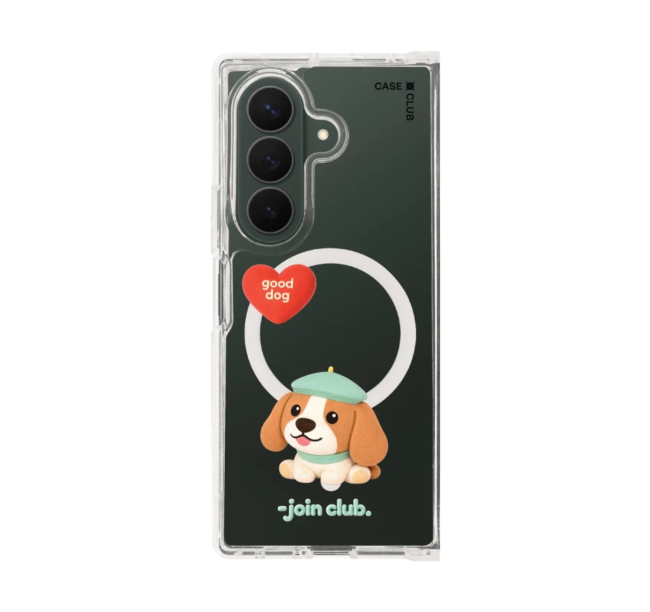 join the club heartful beagle